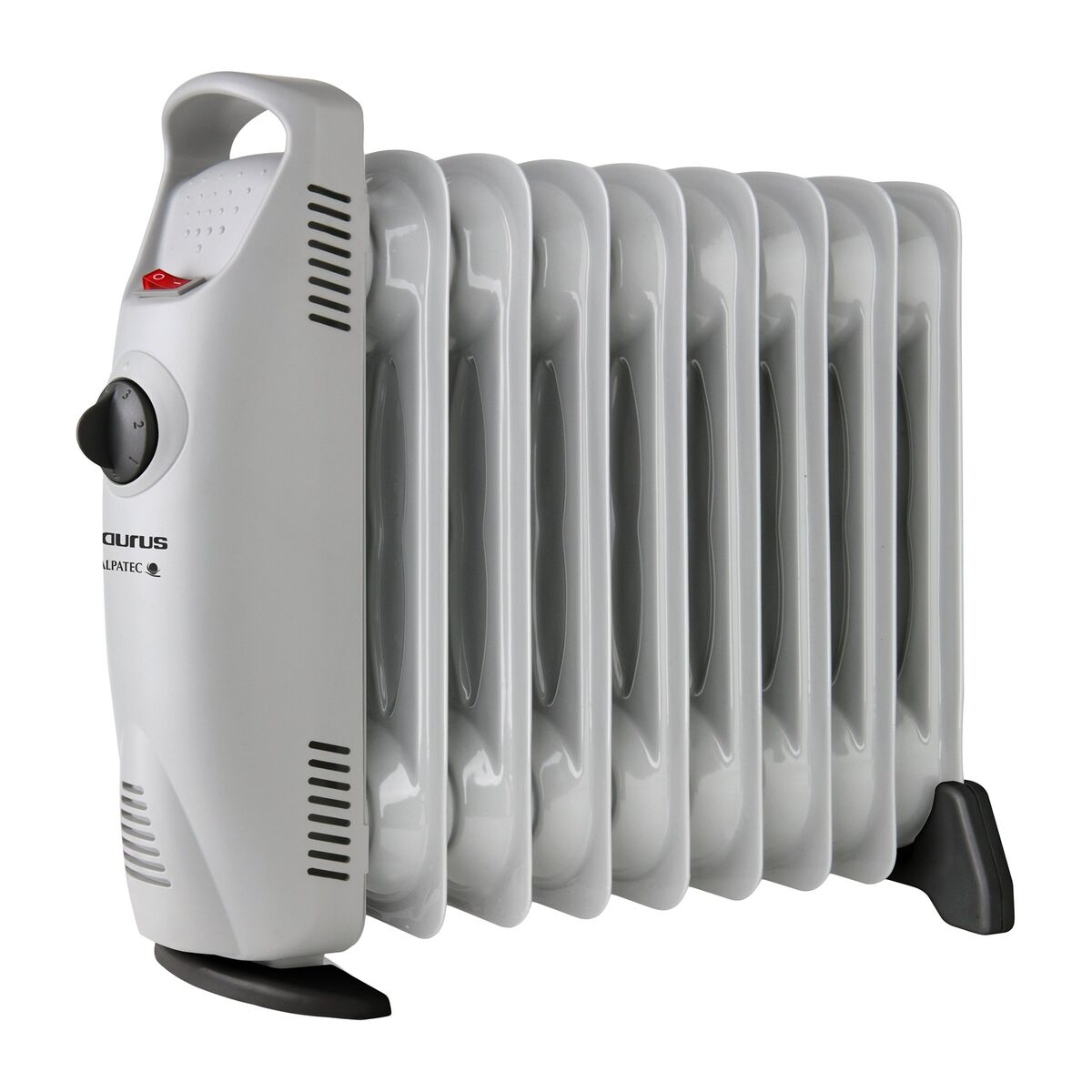 Radiatore A Olio (9 Elementi) Taurus Massai 1000 Grigio 1000 W