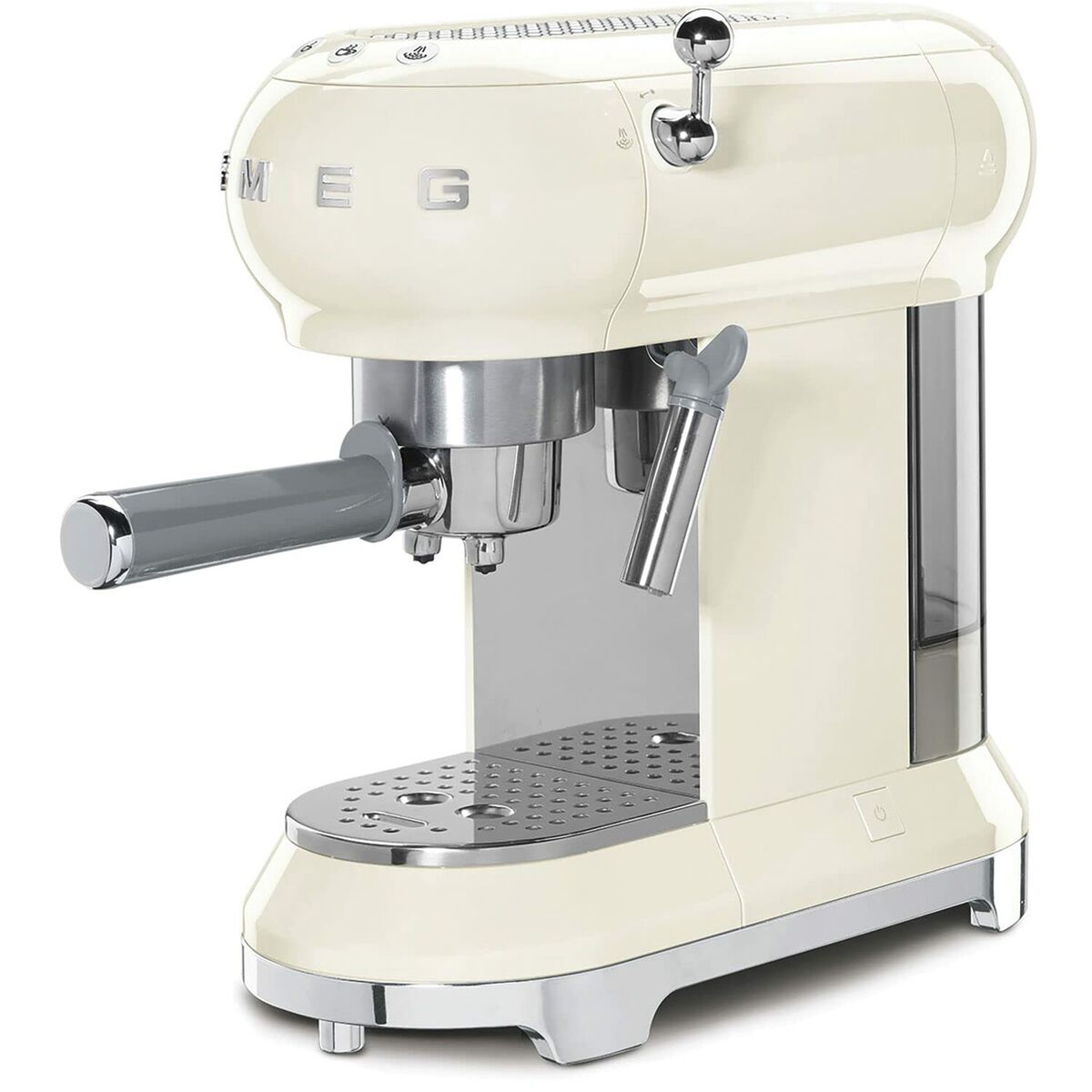 Caffettiera Express A Leva Smeg Ecf02creu Crema 1,1 L