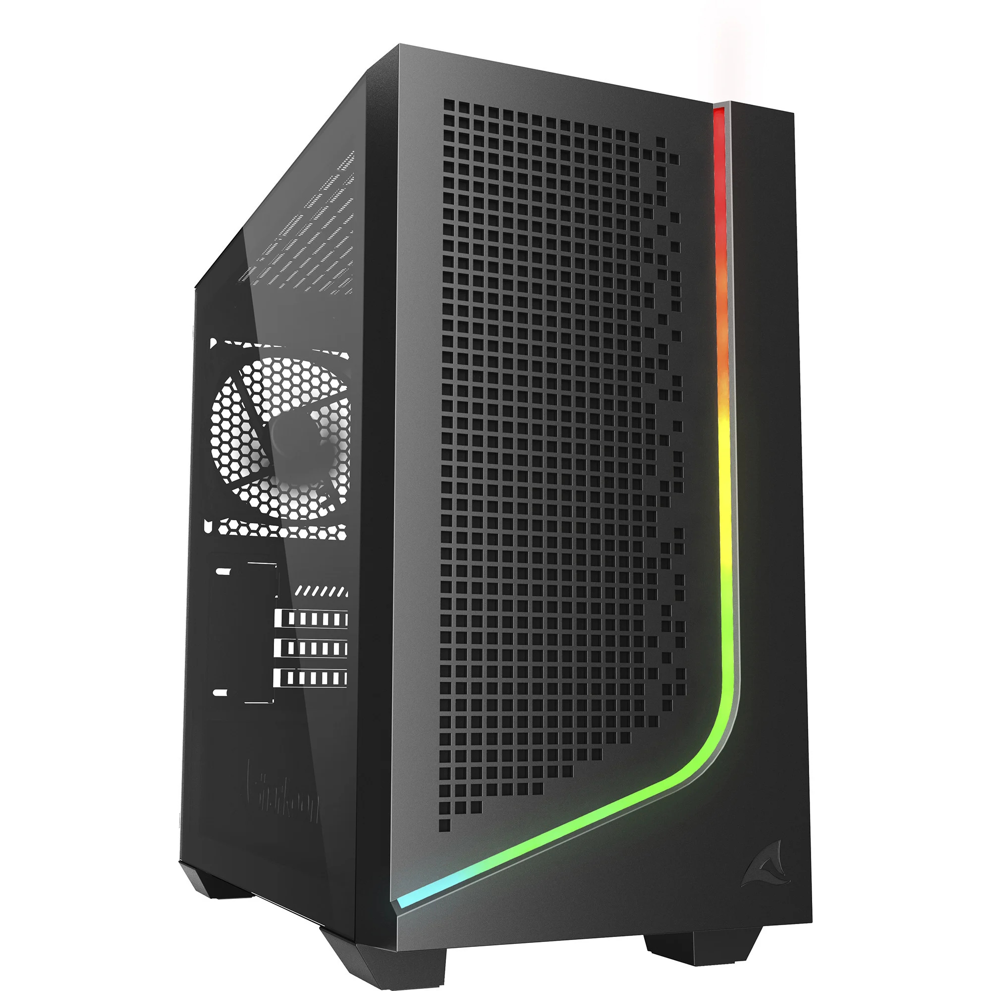Sharkoon Case J1000  Matx Argb Nero
