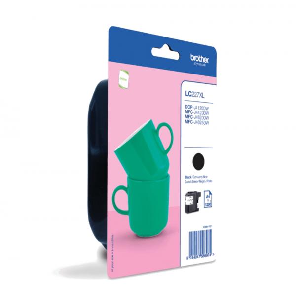 Brother Lc227xlbkbp - Hohe Ergiebigkeit - Schwarz