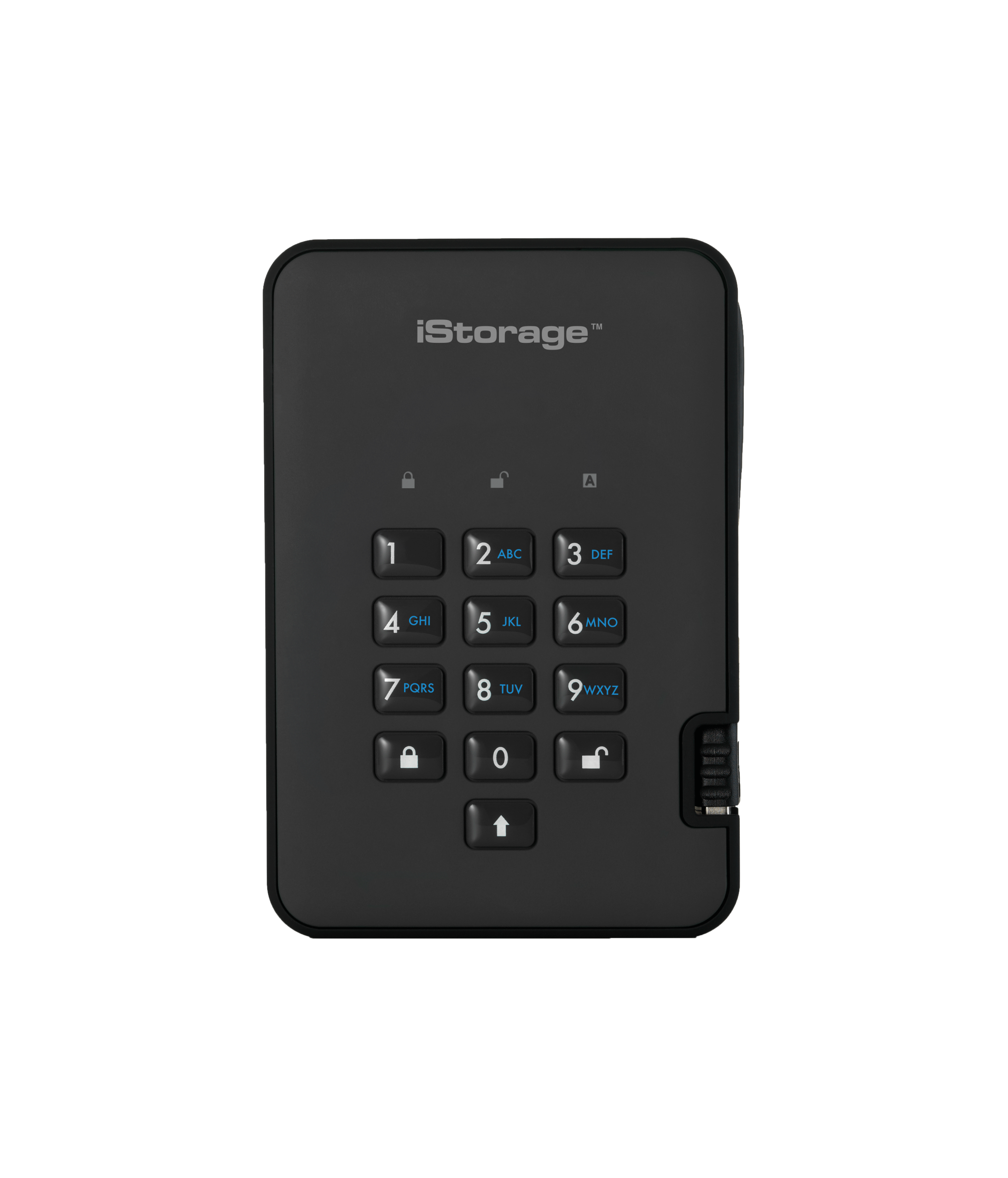 Istorage Diskashur 2 - Festplatte - Verschlüsselt - 2tb - Extern (tragbar) - Usb 3,1 Gen1 - 5400 U/min - Puffer: 8mb - Fips 197 - 256-BiT-Aes - Phant