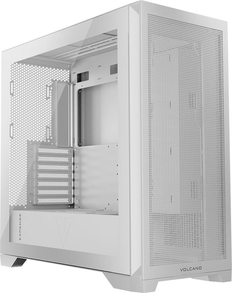 Computergehäuse Modecom Volcano Expanse S Midi White (aT-ExpansE-SG-NF-20-000000-0002)