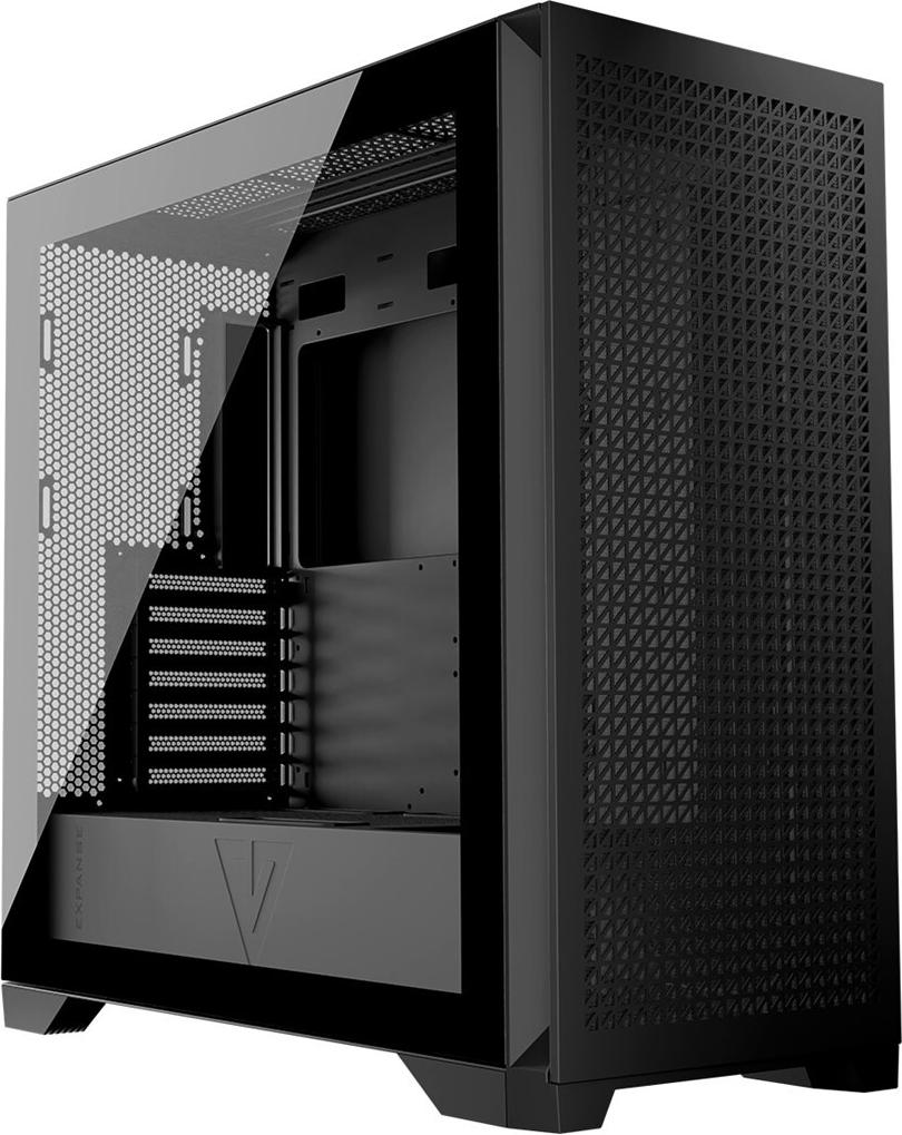 Computergehäuse Modecom Volcano Expanse T Midi Black (aT-ExpansE-TG-NF-10-000000-0002)