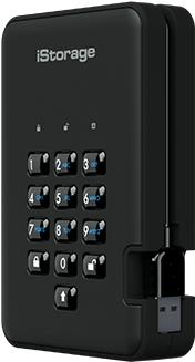 Diskashur2 5tb Black - Festplatte - 2.5" (iS-Da2-256-5000-b)