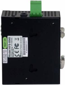 Kti Networks KfS-0540 Lan Ports: 5 X 10/100 Mbps, RJ-45. Lan Ports: 5 X 10/100 Mbps, RJ-45 Industrial 10/100 5 Prt (kfS-0540)