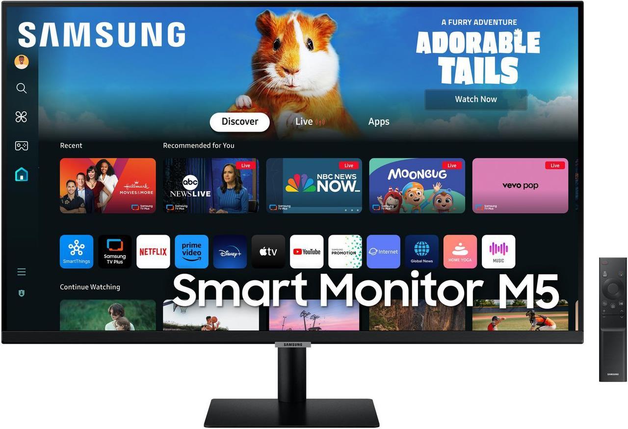 Samsung M50d Computer Monitor 68.6 Cm 27" 1920 X 1080 Pixels Full - 68,6 Cm - 27" [energieklasse F] (ls27dm500euxdu)