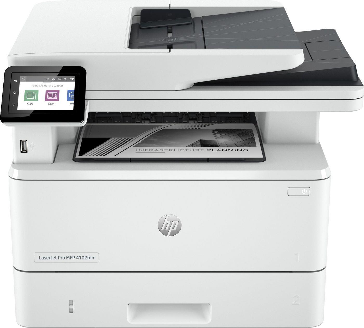 Hp Laserjet Pro Mfp 4102fdn - Multifunktionsdrucker - S/w - Laser - Legal (216 X 356 Mm) (original) - A4/legal (medien) - Bis Zu 40 Seiten/min. (druc