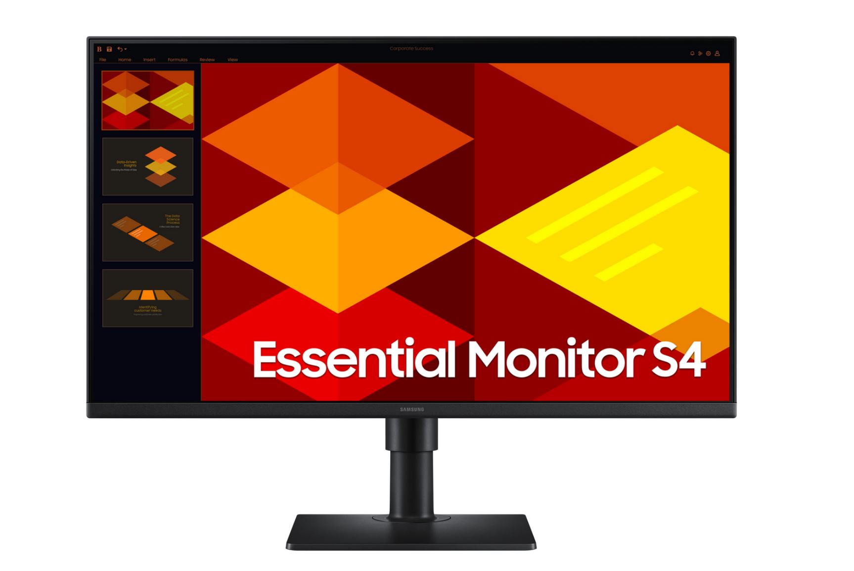 Samsung Essential S4 S24d402gau - S40gd Series - LeD-Monitor - 61 Cm (24") - 1920 X 1080 Full Hd (1080p) @ 100 Hz - Ips - 250 Cd/m² - 1000:1 - 5 Ms -