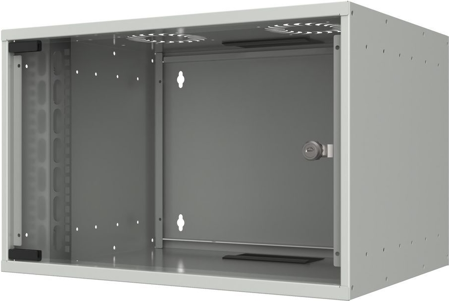 Lanview Rum07u40mnwh - Wandmontiertes Regal - 7u - 80 Kg - 9,5 Kg - Weiß (rum07u40mnwh)