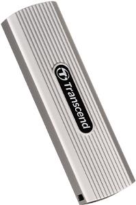 Transcend Esd320a - Ssd - Verschlüsselt - 512gb - Extern (tragbar) - Usb 3,2 Gen 2x1 - 256-BiT-Aes - Soft Gray (ts512gesd320a)