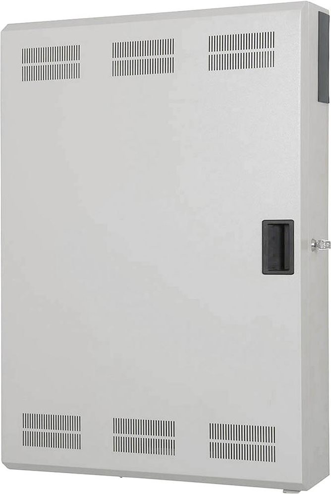 Assmann/digitus Slim Wall Cabinet 900x600x200 Schlankes Design Mit Drehbaren Montagebereichen Im Inneren, Wandgehäuse, Slim, 900x600x200 Mm, 3he Hori