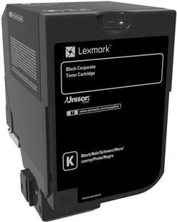 Lexmark - Schwarz - Original - Tonerpatrone Lccp, Lexmark Corporate - Für Lexmark Cs720de, Cs720dte, Cs725de, Cs725dte, Cx725de, Cx725dhe, Cx725dthe