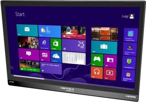Hanns.g Ht161hnb - Ht Series - LeD-Monitor - 39.6 Cm (15.6") - Touchscreen - 1366 X 768 @ 60 Hz - 220 Cd/m² - 500:1 - 12 Ms - Hdmi, Vga - Headset