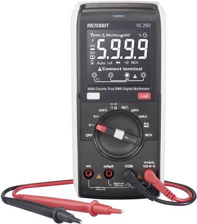 Voltcraft Vc292 HanD-Multimeter Kalibriert (iso) Digital Cat Iii 600 V Anzeige (counts): 6000 (vC-13829990)