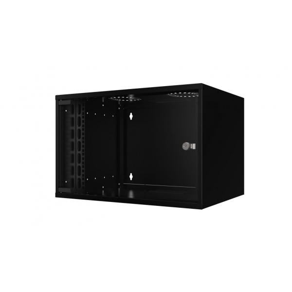 Lanview Rum07u40mnbl Rack 7u Nero (19 7u Rack Wall Mount 565 X - 400 X 350mm Soho - Black - - Unassembled - Warranty: 60m)