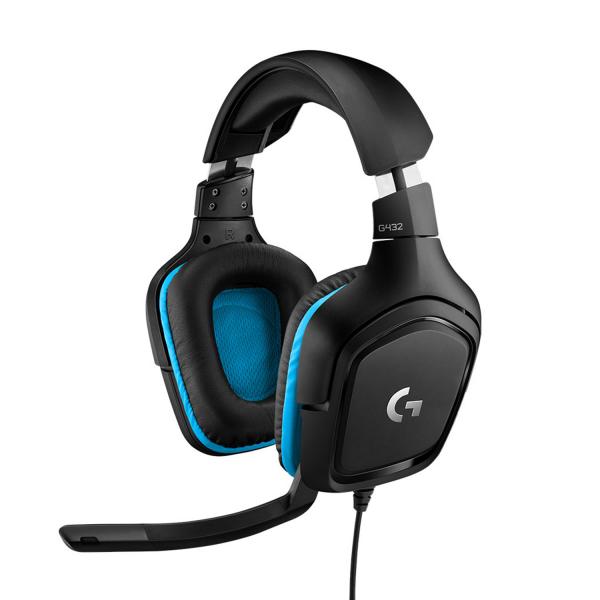 G432 Headset HeaD-Band Black, - Blue G G432, Headset, - HeaD-Band, Gaming, Black, Blue, Binaural, Wired - Warranty: 12m