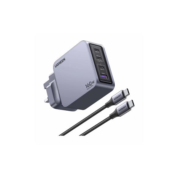 Agi 25878 Ricambio Per Cellulare Batteria Nero (nexode Pro 160w Gan Charger)