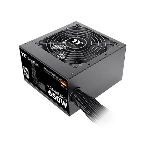 Thermaltake Hamburg Alimentatore Per Computer 650 W 24-Pin Atx Atx Nero (650w Thermaltake Hamburg Atx3.1 80+ Wh)