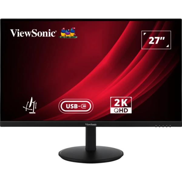 Viewsonic Vg Series Vg2709-2K-MhdU-2 Monitor Pc 68,6 Cm [27] 2560 X 1440 Pixel Quad Hd Led Nero (led Monitor Vg2709-2K-MhdU-2 - 27in 350n 2560x1440 1