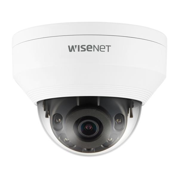 Hanwha QnV-8010r Vandalismusgeschützte 5mP-FulL-Hd NetzwerK-IR-Domekamera, 2,8mm