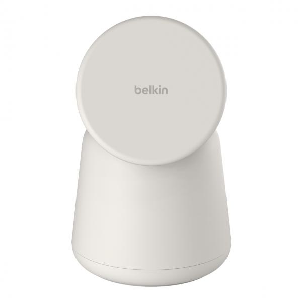 Belkin Boost Charge Pro 2in1 Ladedock Mit Magsafe 15 Watt Sandfarbe