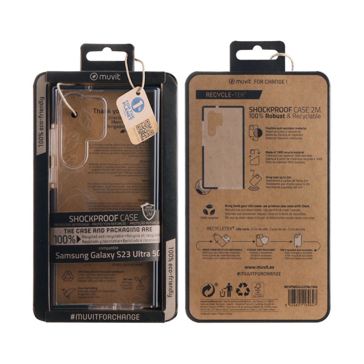 Custodia Per Cellulare Muvit For Change Galaxy S23 Ultra 5g Samsung Galaxy S23 Ultra - Image 3