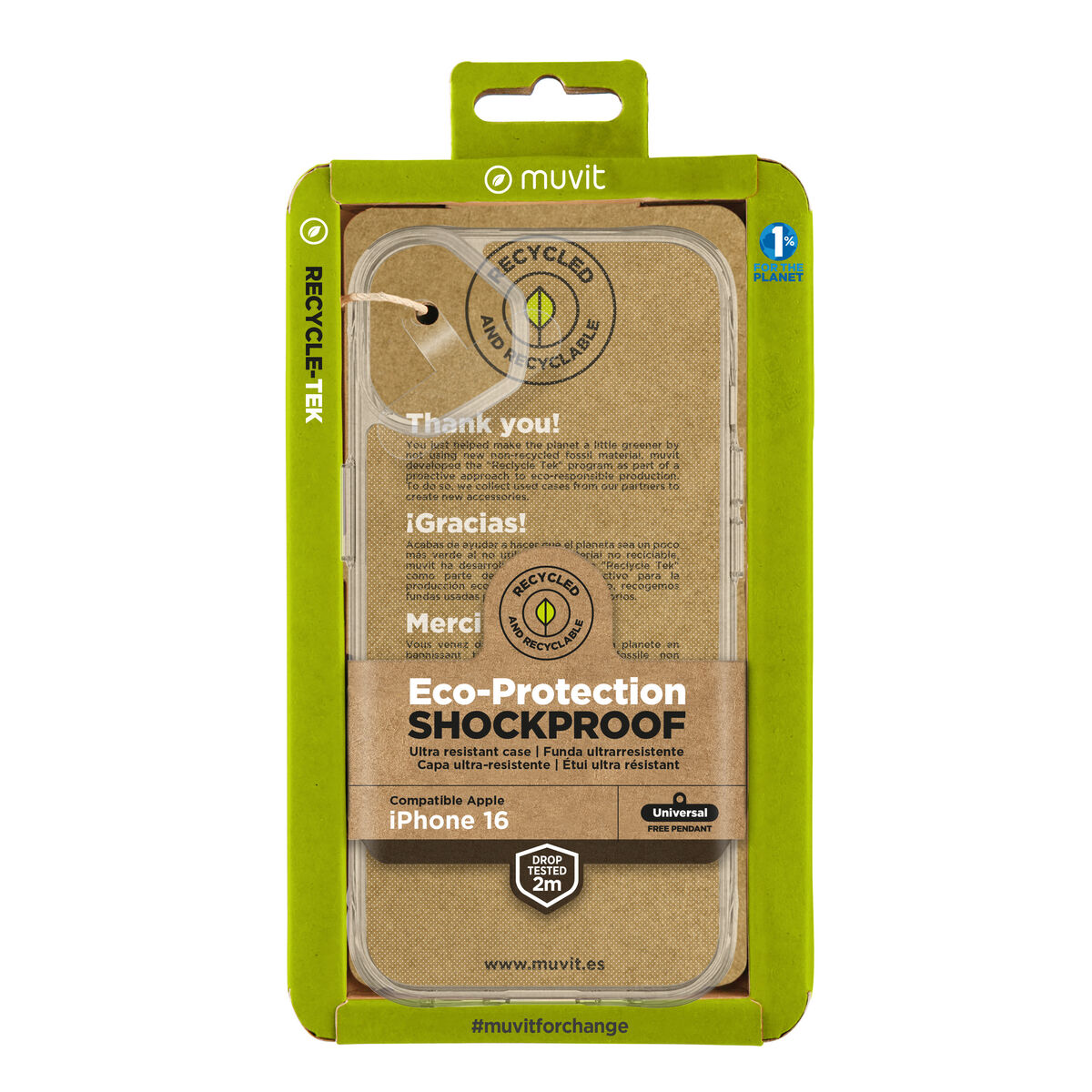 Custodia Per Cellulare Muvit For Change Iphone 16