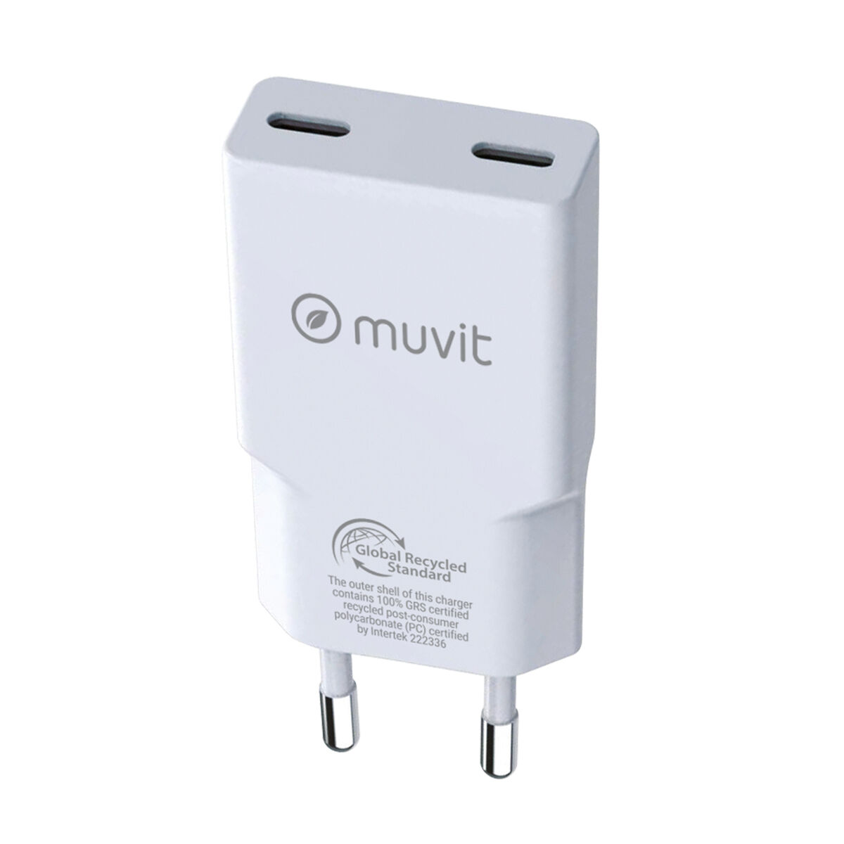 Caricabatterie Per Auto Muvit For Change HC-263c Bianco 30 W