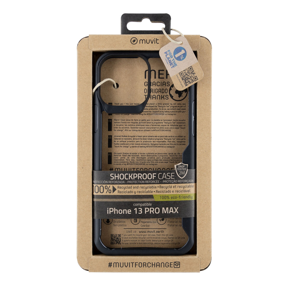 Custodia Per Cellulare Muvit For Change Iphone 13 Pro Max