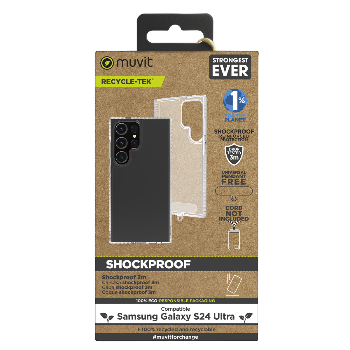 Custodia Per Cellulare Muvit For Change Galaxy S24 Ultra
