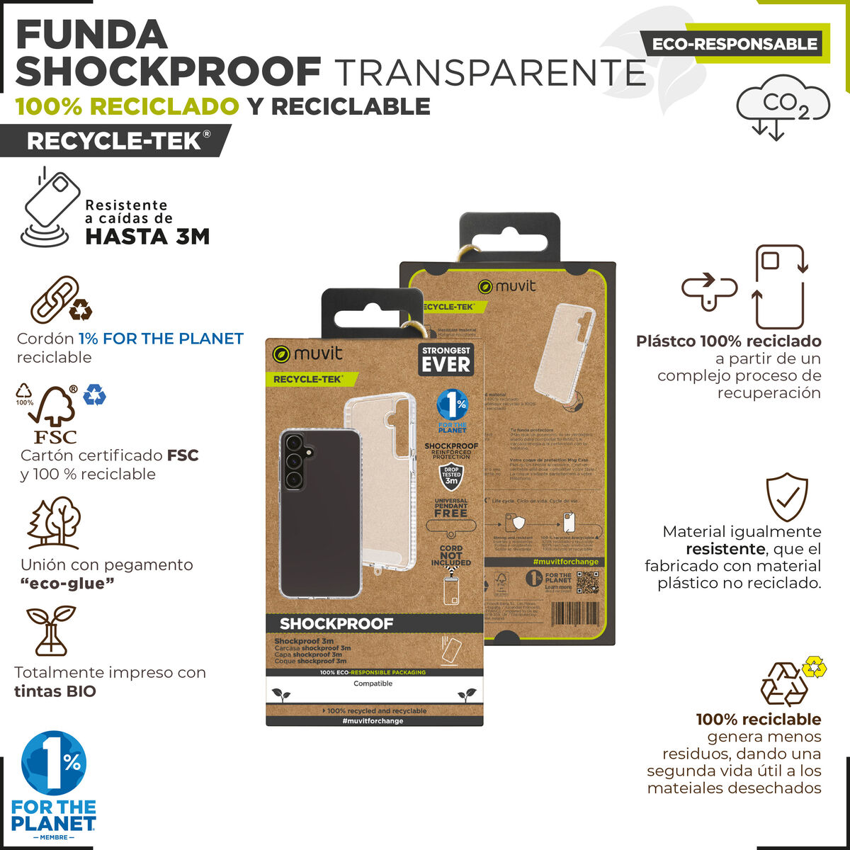 Custodia Per Cellulare Muvit For Change Galaxy S24 Plus - Image 3