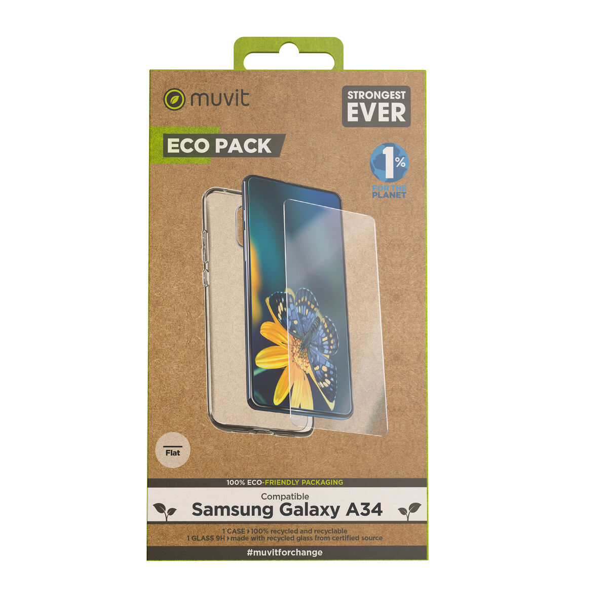Custodia E Protettore Per Cellulare Muvit For Change Galaxy A34 5g Samsung Galaxy A34 5g