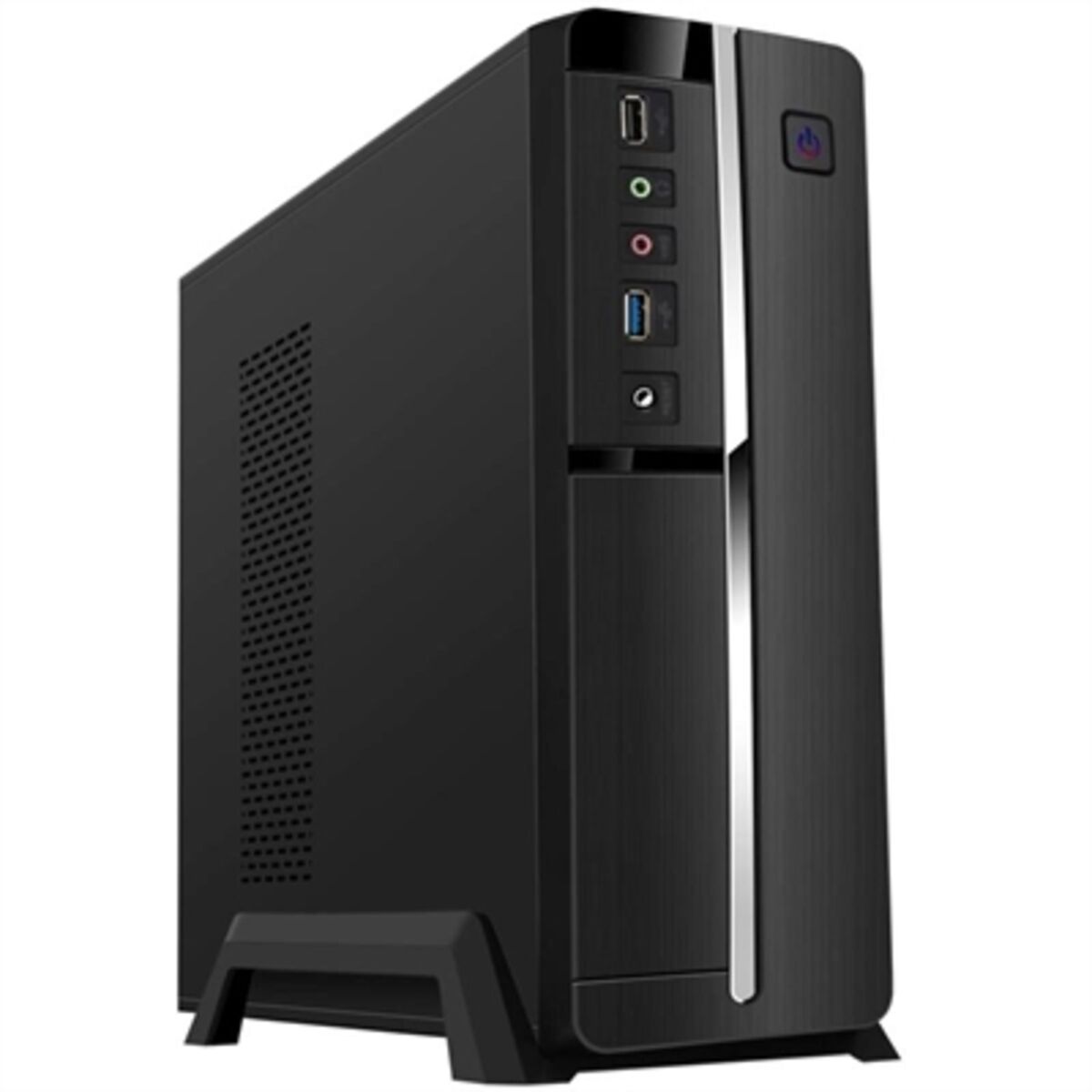 Cassa Minitorre Micro Atx Con Unità Di Alimentazione Tooq TqC-3005u3 Slim Usb 3.0