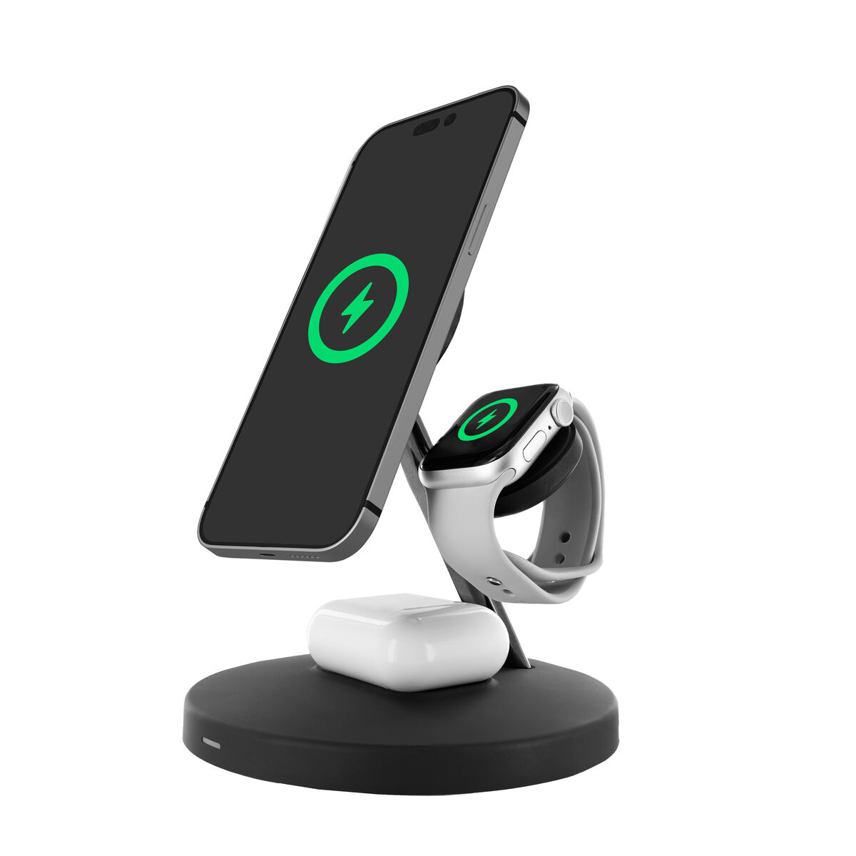 Caricabatterie Senza Fili Muvit For Change ApH-Mwc3 Nero