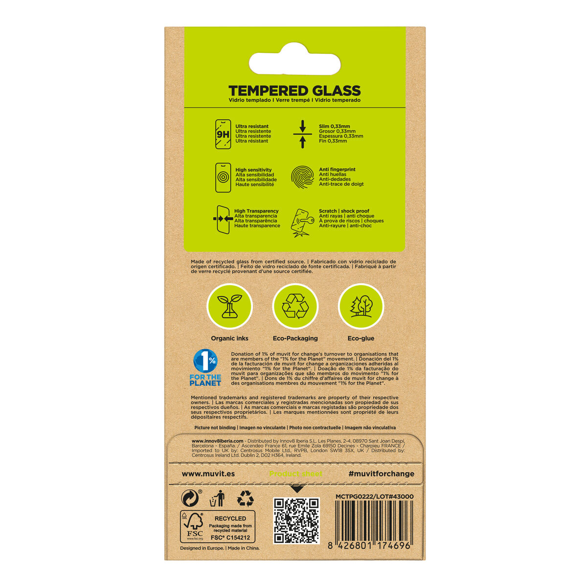 Protettore Schermo Per Cellulare Muvit For Change Redmi Note 13 5g - Image 5