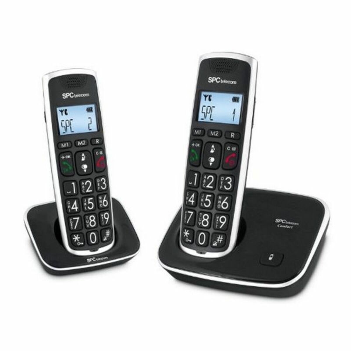 Telefono Senza Fili Spc 7609n Nero