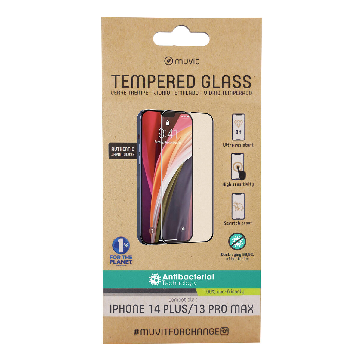 Protettore Schermo Per Cellulare Muvit For Change