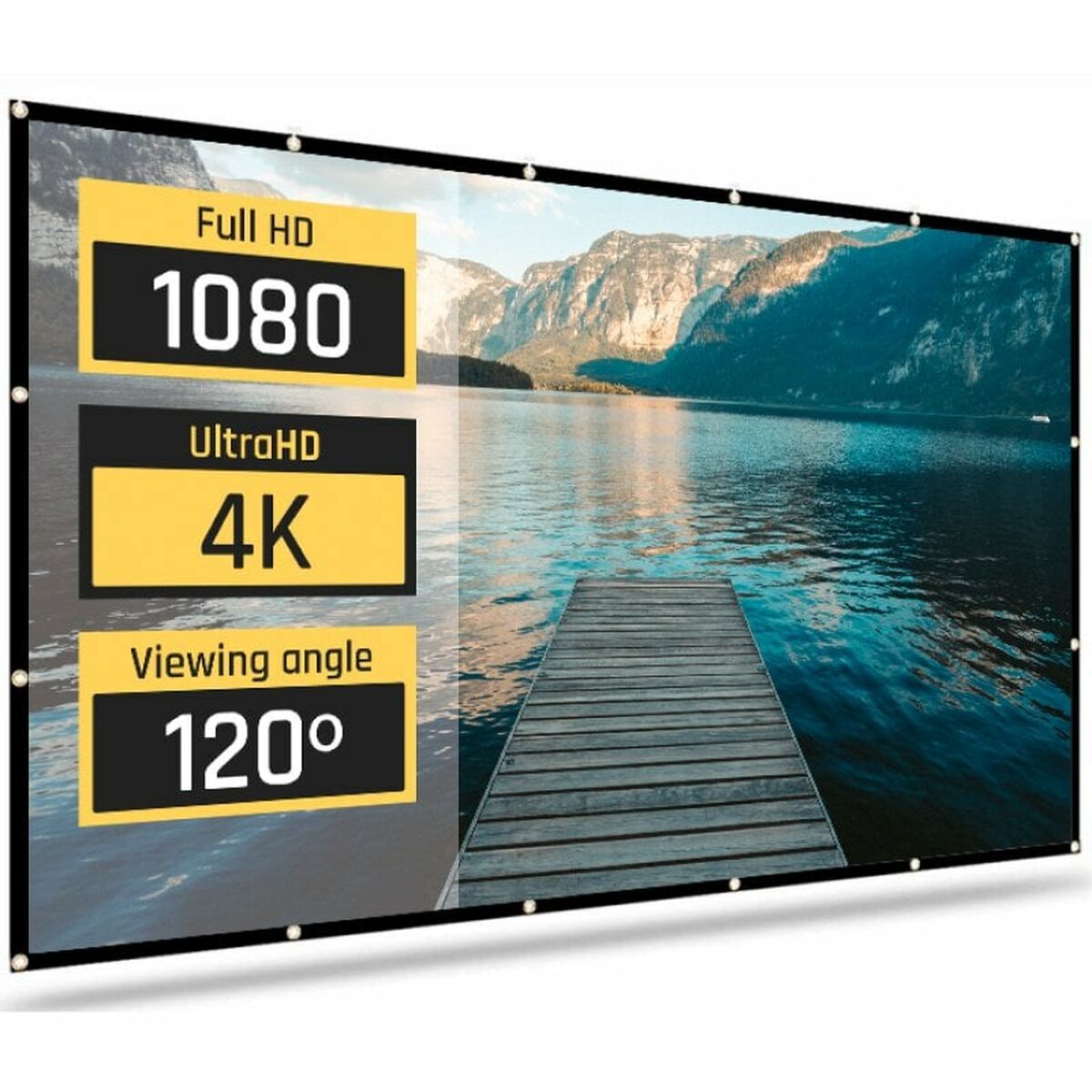 Schermo Di Proiezione Iggual Eco Cost 100 100"