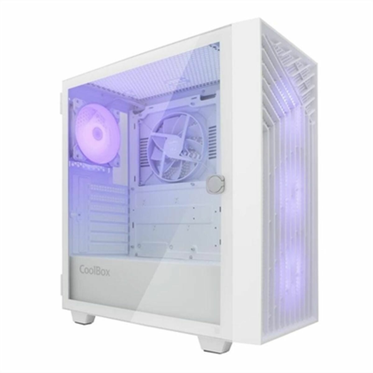 Case Computer Desktop Atx Coolbox CoO-ChA-Ga300W-0 Bianco