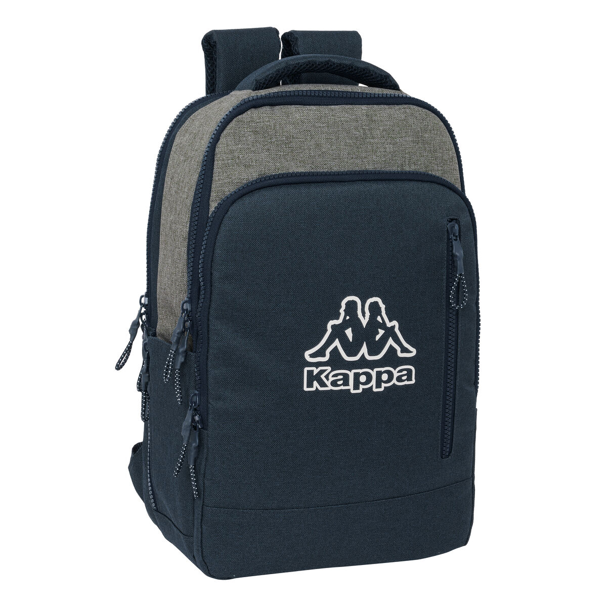 Zaino Per Portatile Kappa Dark Navi Grigio Blu Marino 29 X 44 X 15 cm