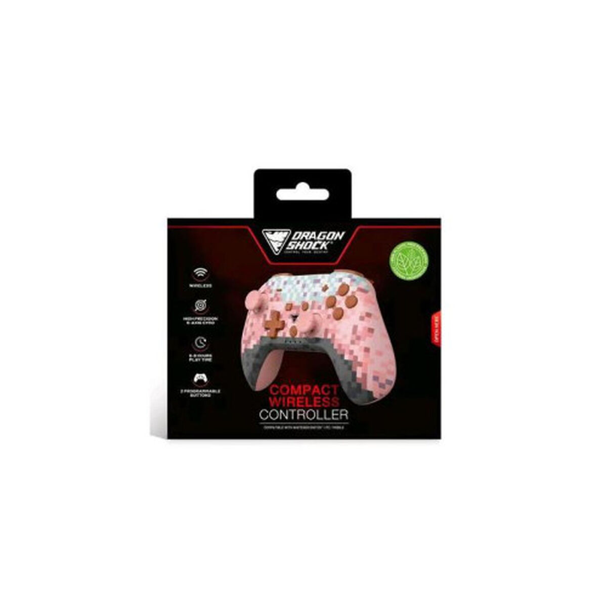 Controller Gaming Dragonshock Poptop Compact Rosa Nintendo Switch