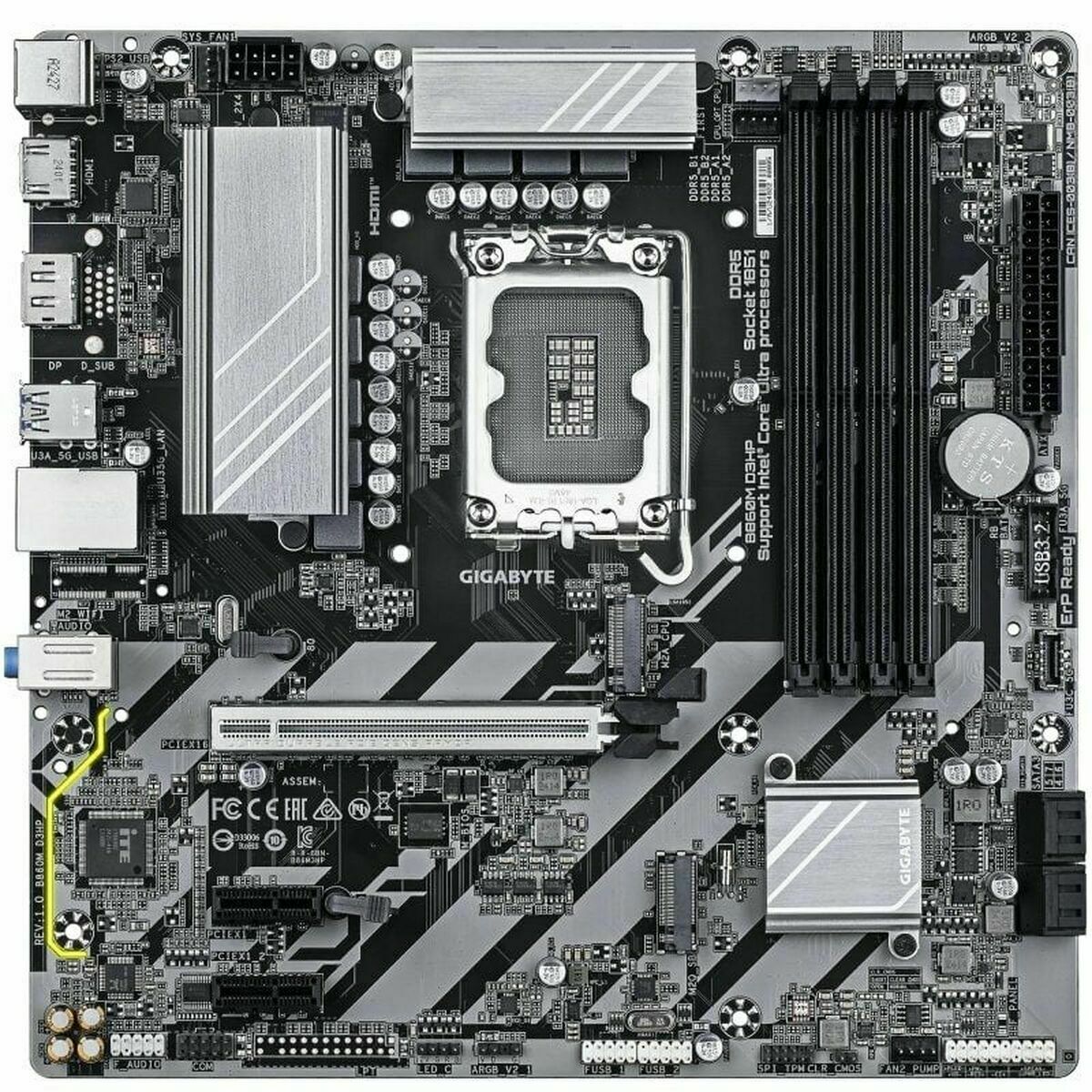 Scheda Madre Gigabyte 9mb86mds3-00-G10 Lga 1851 - Image 4