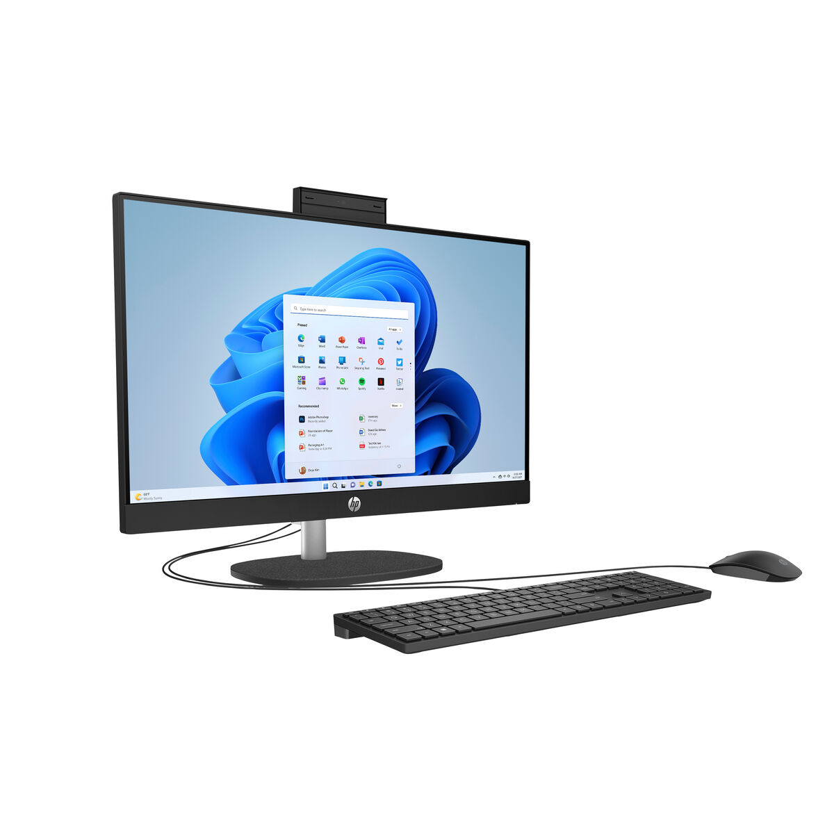 All In One Hp 24 Cr0075ns 23,8" I3-1315u 8 Gb Ram 512 Gb Ssd Qwerty In Spagnolo - Image 4