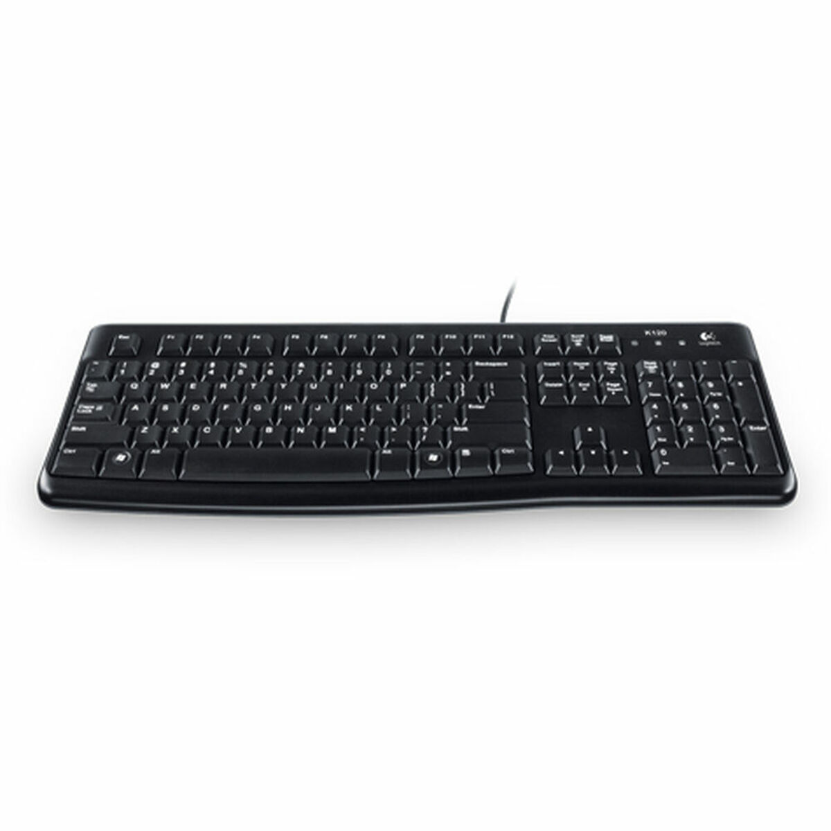Tastiera Logitech 920-002641 Nero Qwerty In Spagnolo Qwertz Ceco