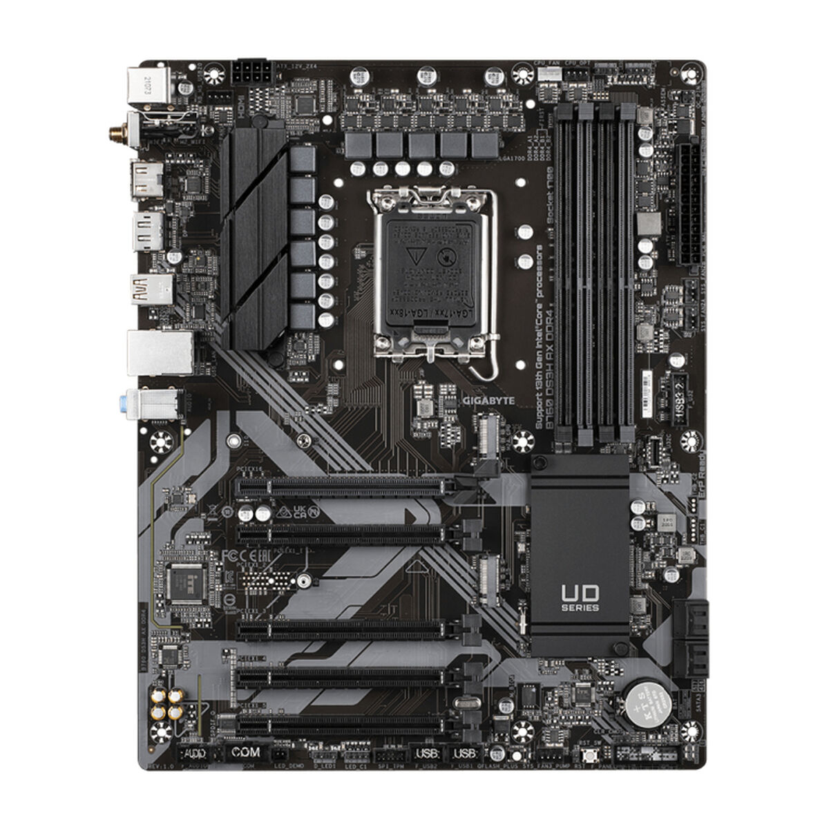 Scheda Madre Gigabyte B760 Ds3h Ax Ddr4 Intel B760 Express Lga 1700 Ddr4
