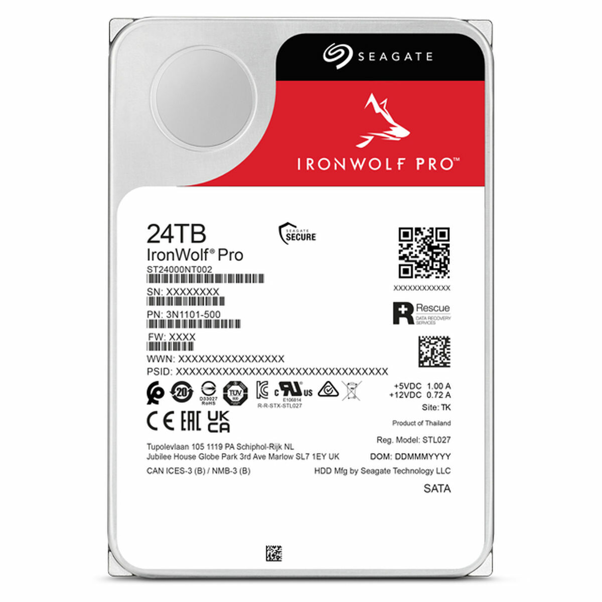 Hard Disk Seagate St24000nt002 3,5"