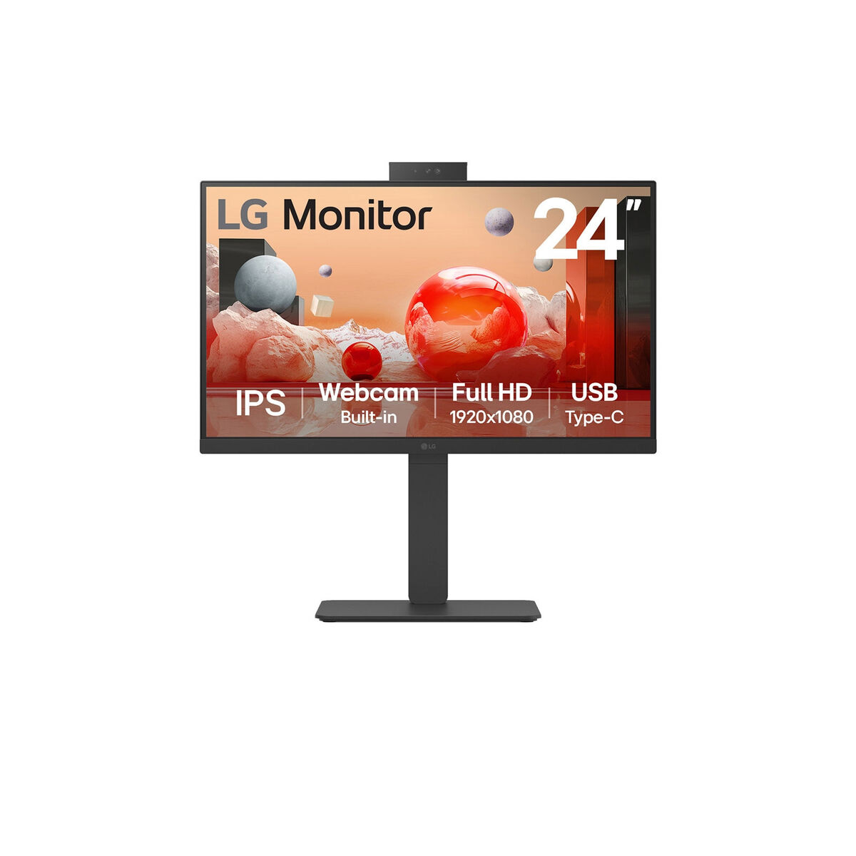 Monitor Lg 24ba850-B Full Hd 23,8"