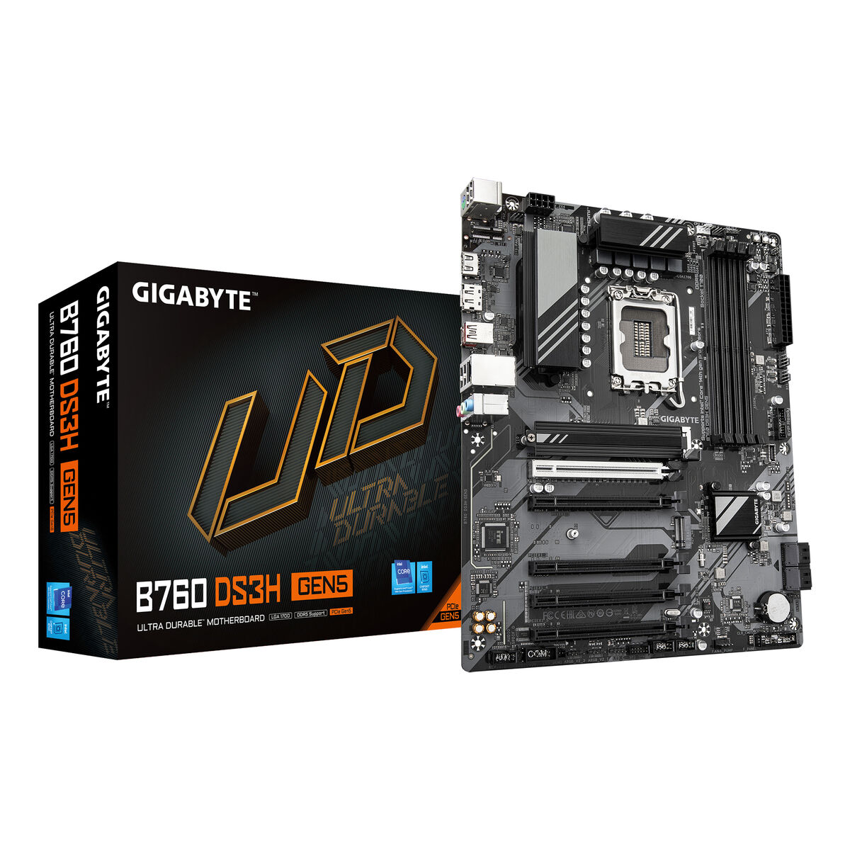 Scheda Madre Gigabyte B760 Ds3h Gen5 Intel B760 Express Lga 1700