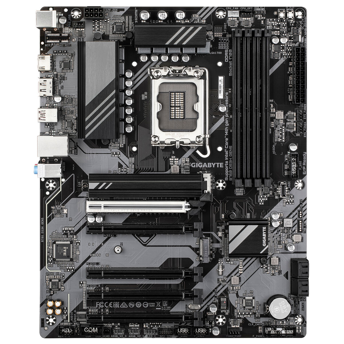 Scheda Madre Gigabyte B760 Ds3h Gen5 Intel B760 Express Lga 1700 - Image 3