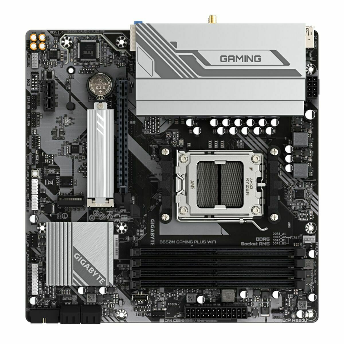 Scheda Madre Gigabyte B650m Gaming Plus Wf Amd B650 Amd Am5 - Image 5